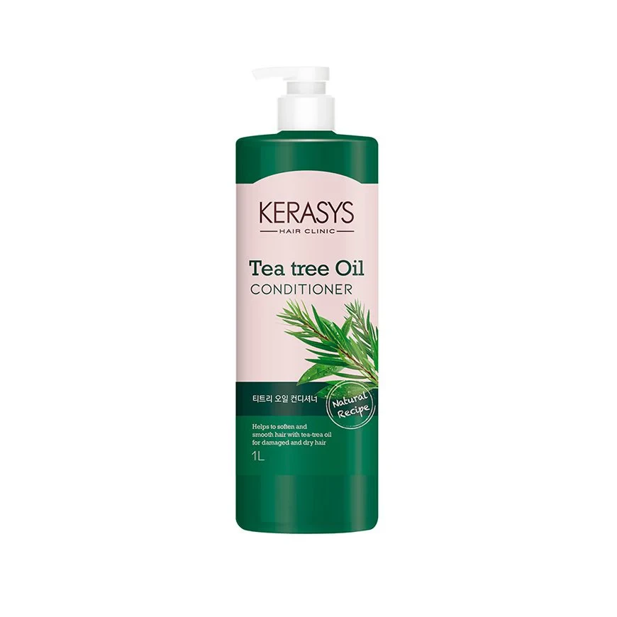 Kerasys Tea Tree Oil Conditioner 1000ml nourishing and soothing conditioner